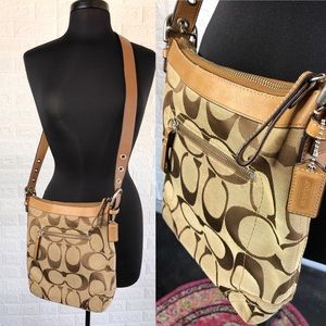 COACH SIGNATURE CROSS BODY STYLE F13079